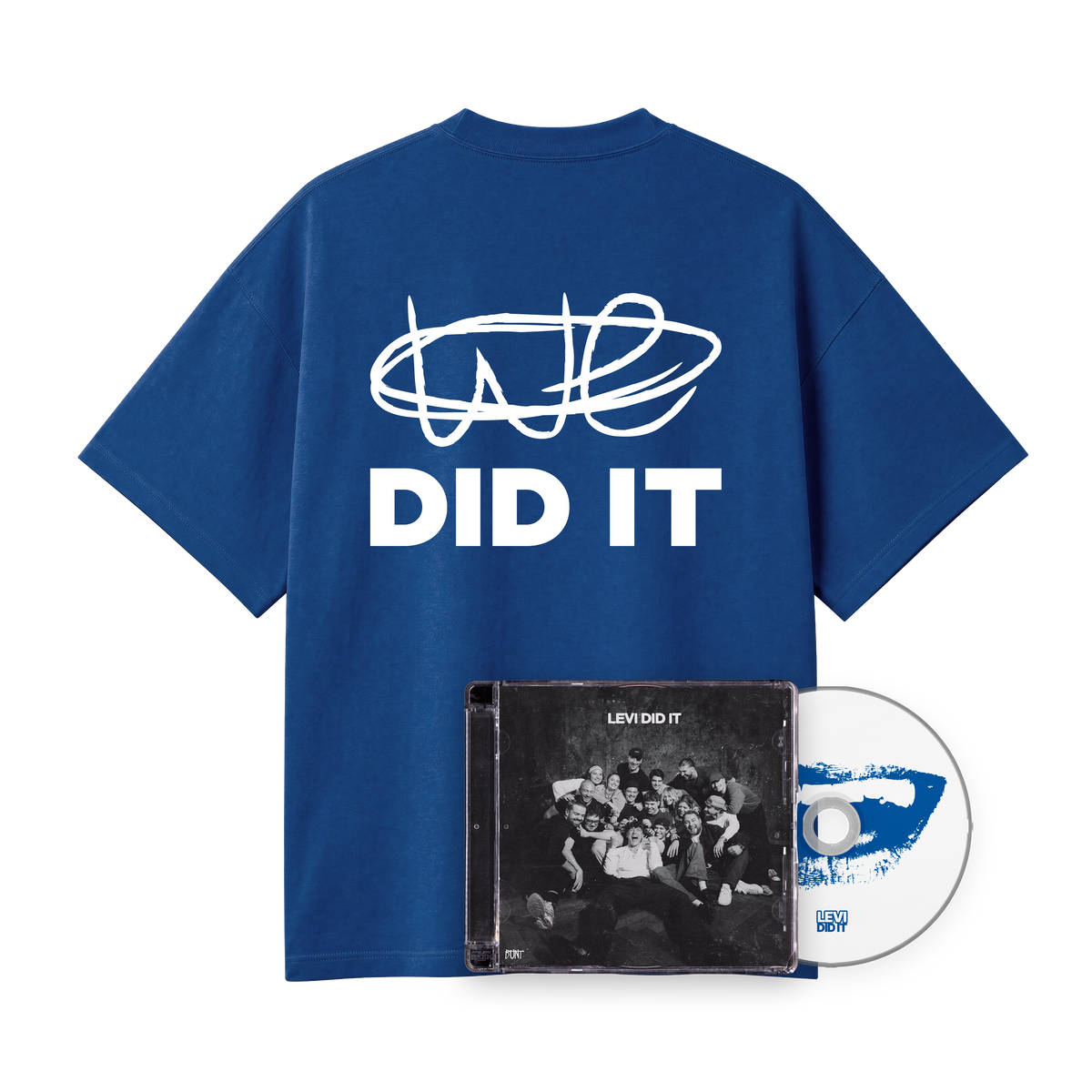 Levi Did It (CD + Blaues T-Shirt)